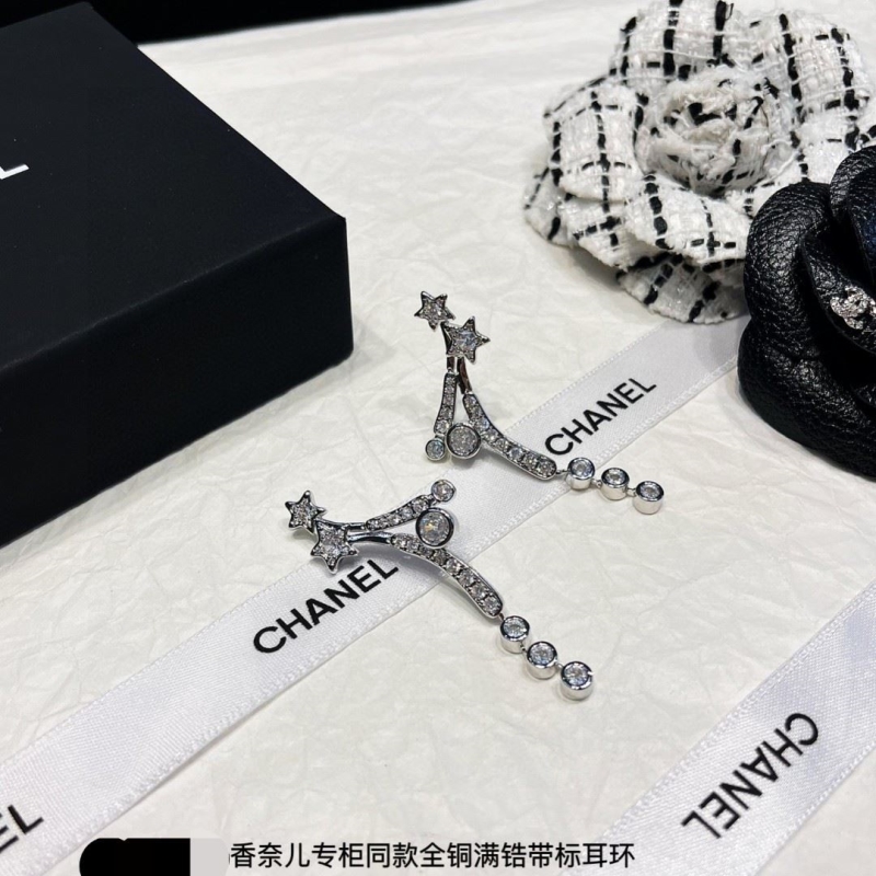 Ch*el earrings